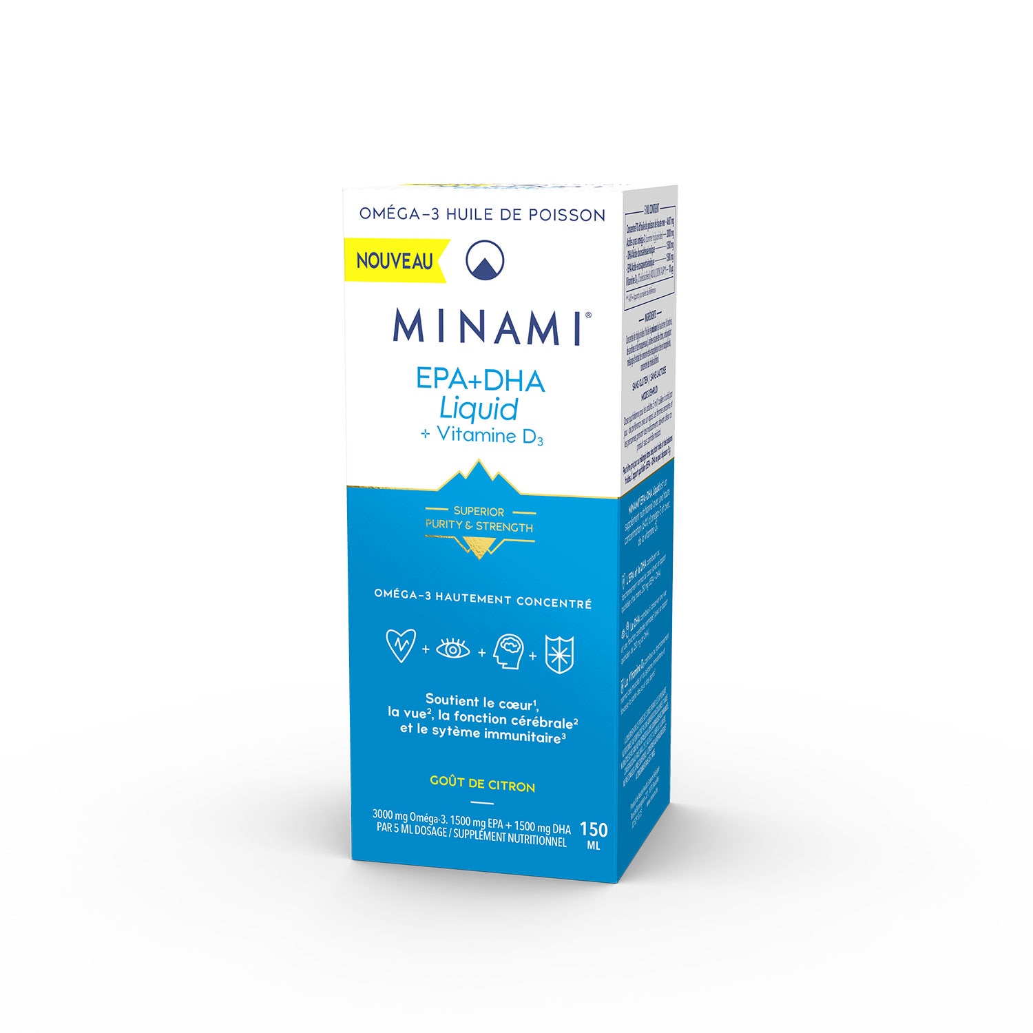 Minami EPA+DHA Liquid avec vitamine D3