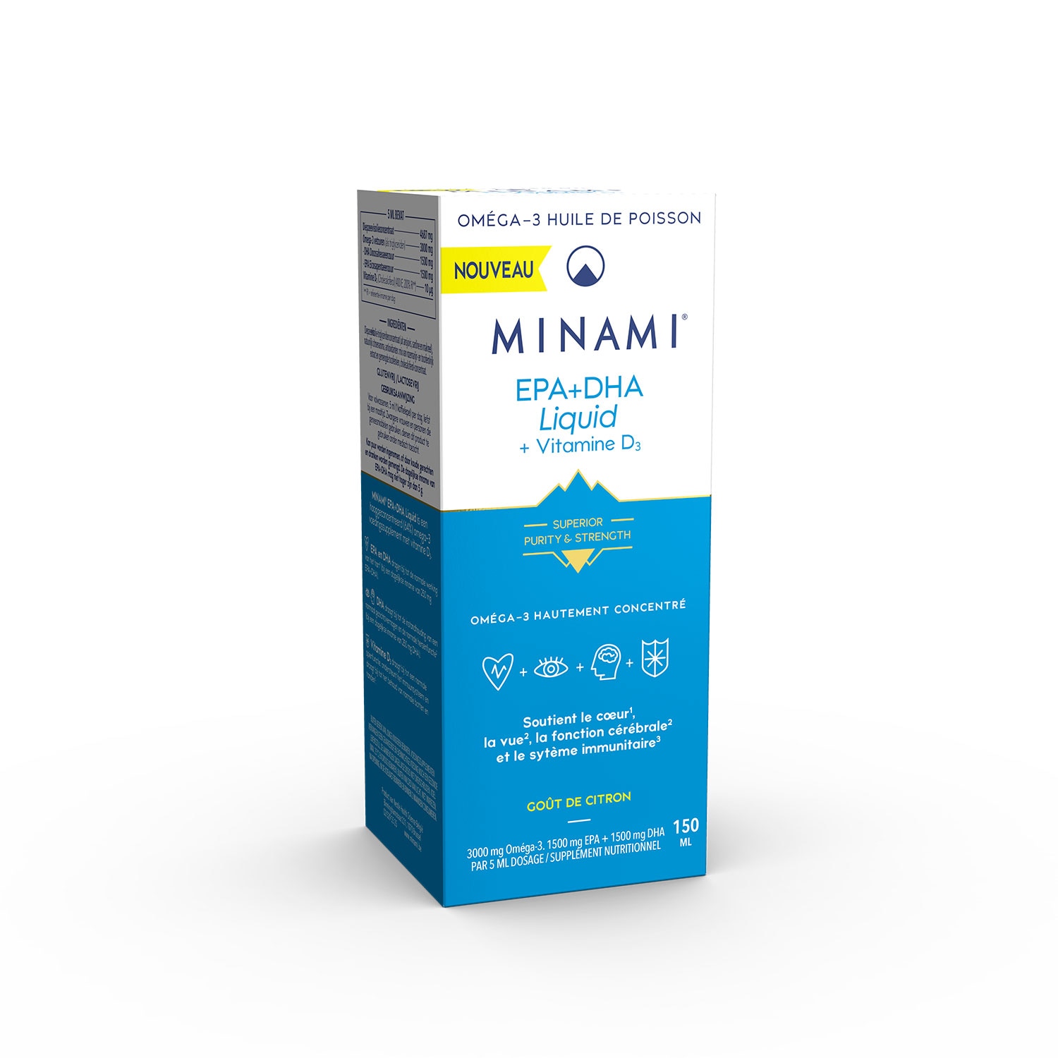 Minami EPA+DHA Liquid avec vitamine D3