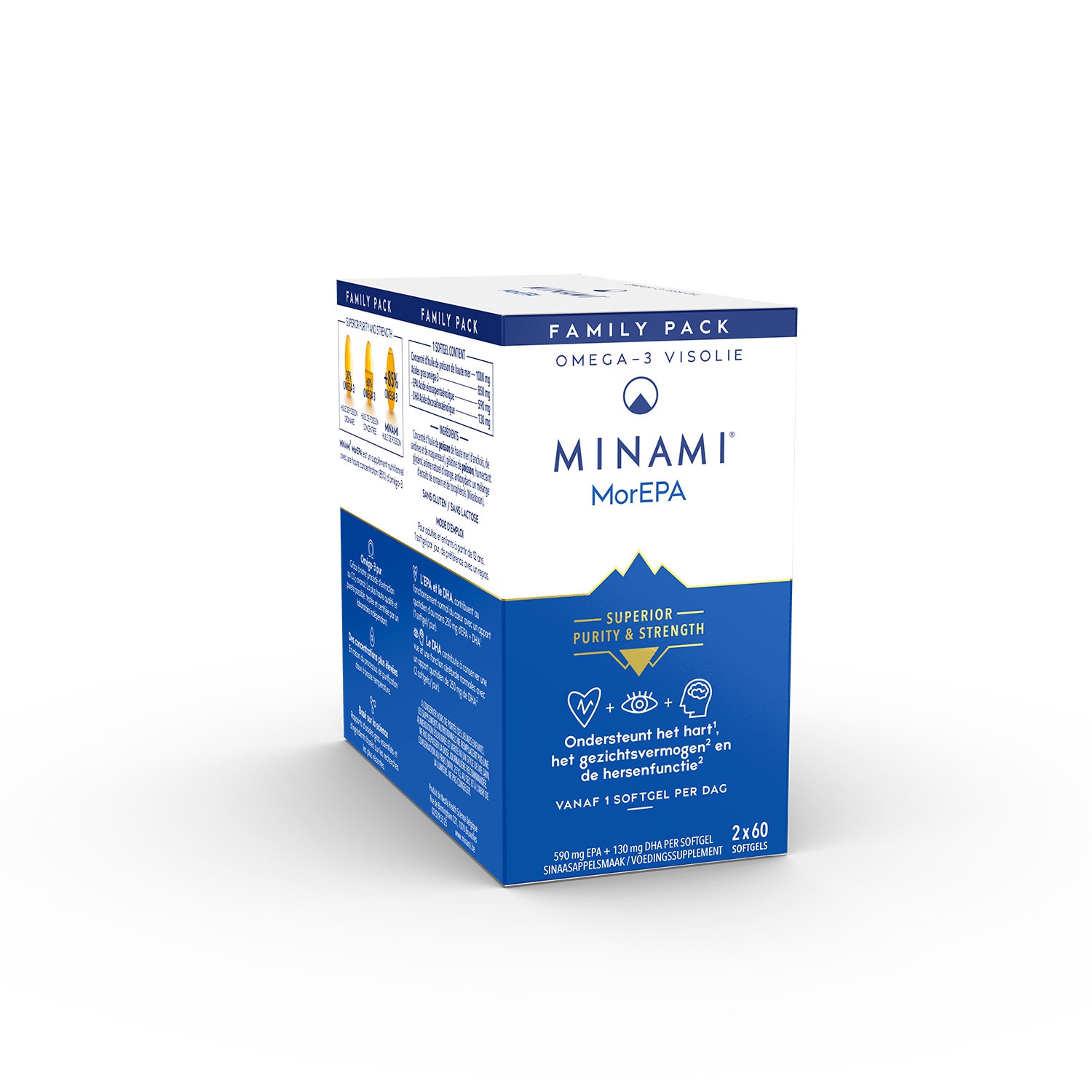 Minami MorEPA omega-3 family pack