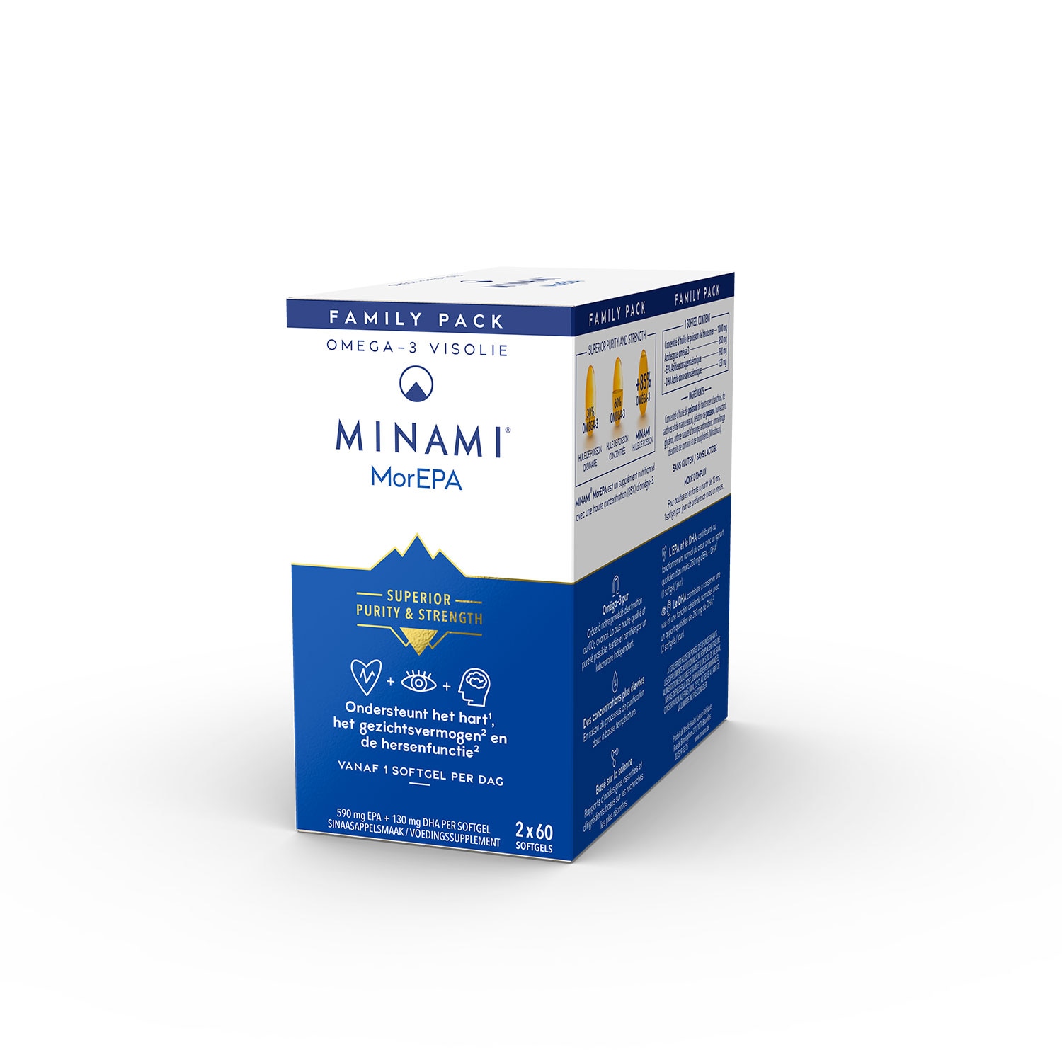 Minami MorEPA omega-3 family pack