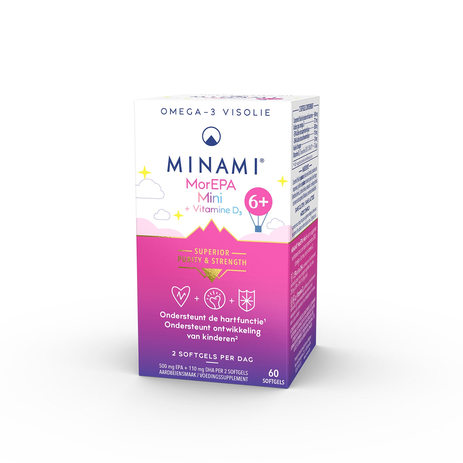 Minami MorEPA Mini voor kinderen ouder dan 6 jaar