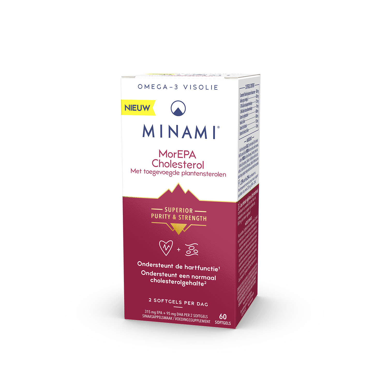 Minami MorEPA Cholesterol met toegevoegde plantensterolen